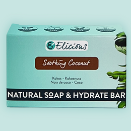 Savon Naturel Artisanal Apaisant Noix de Coco 100g