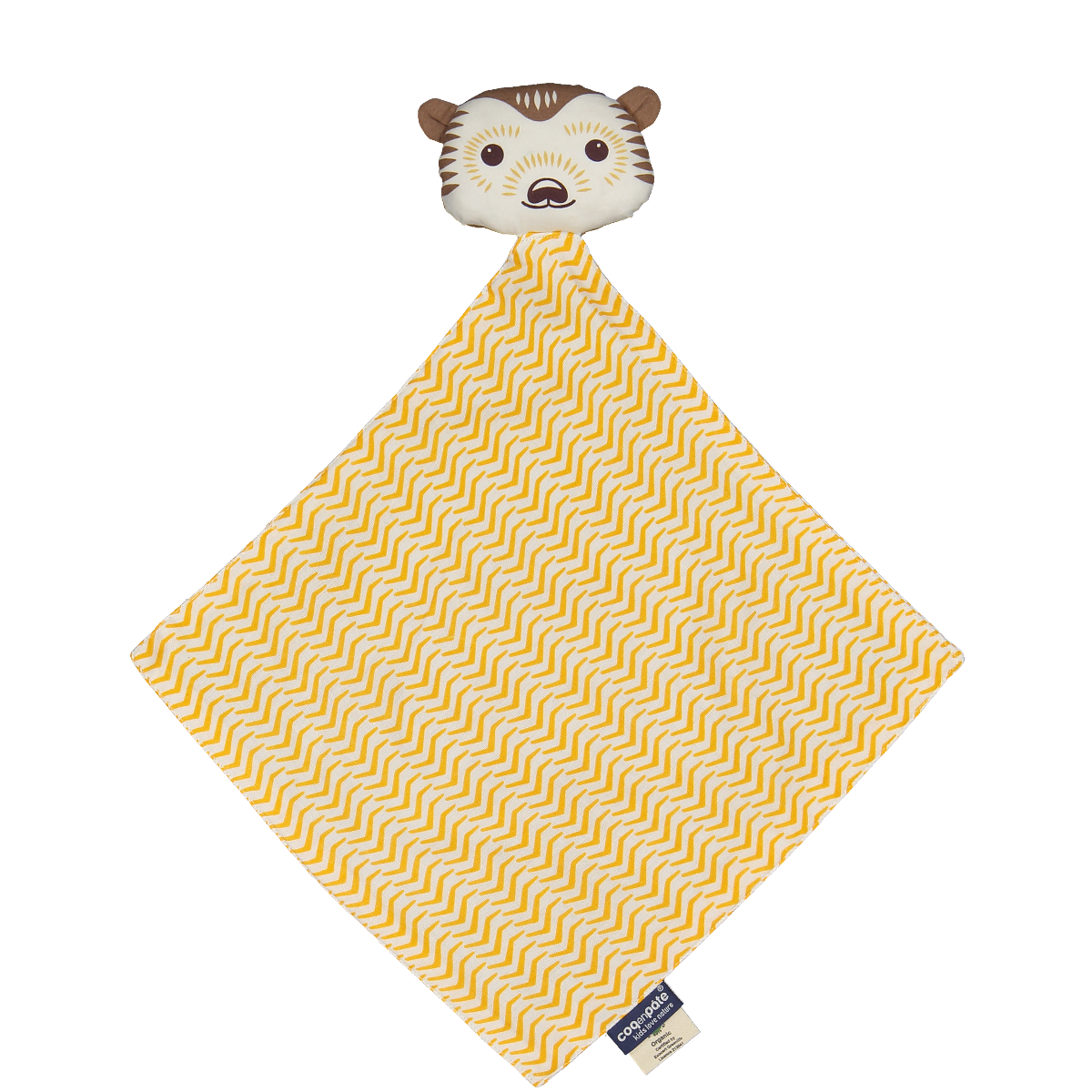 Doudou bébé coton bio, Hérisson