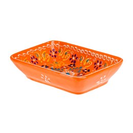 Soap dish Mezze colored, hand-painted