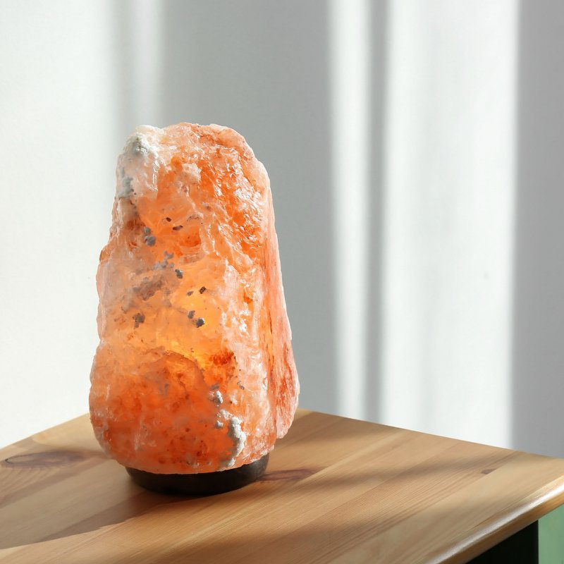 Himalaya Zout Kristallen Lamp | 2 maten om uit te kiezen