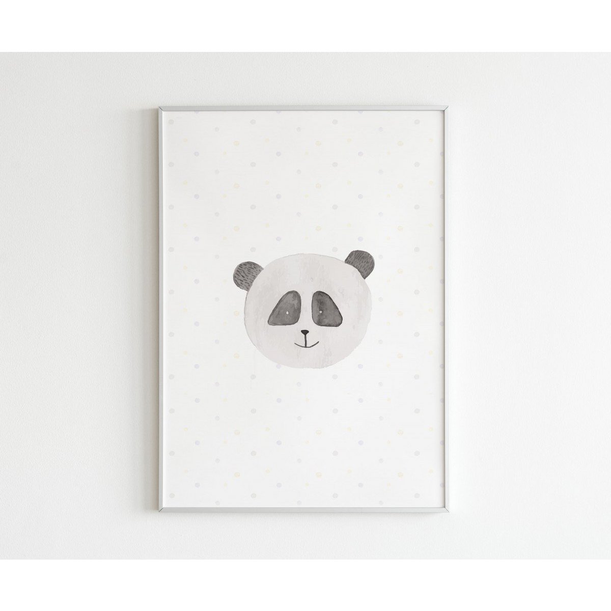 Poster -  Panda waterverf