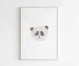 Poster - Acquerello Panda