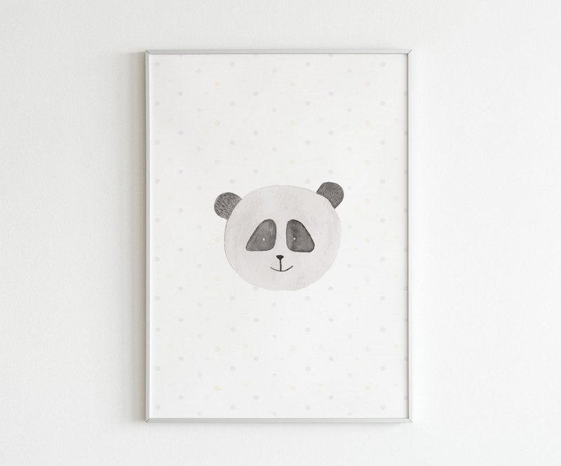 Affiche - Aquarelle Panda