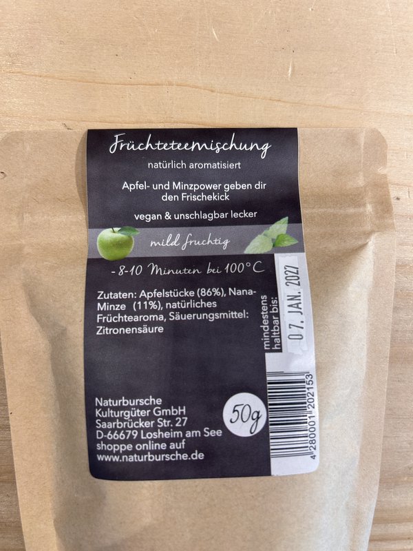 Natural boy tea No. 2 - mint apple