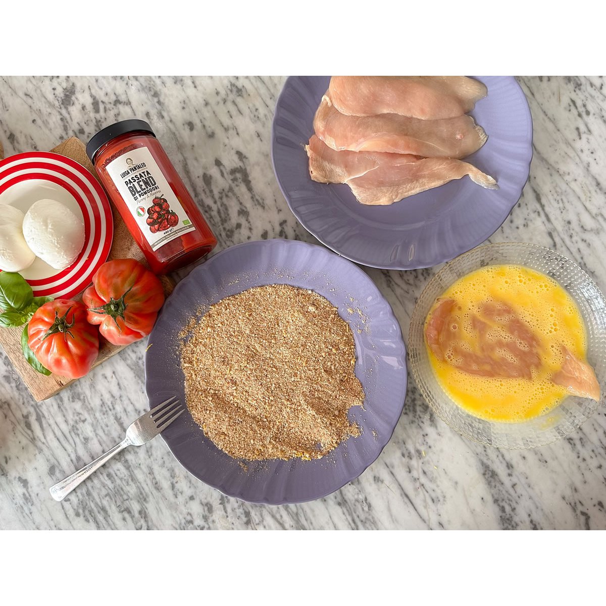 Luisa Pantaleo Passata Mischung aus Bio-Penny- und Regina-Tomaten, hergestellt in Italien