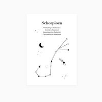 Postcard | Zodiac Sign | Scorpion