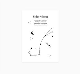 Postkarte | Sternzeichen | Skorpion