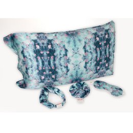 Ocean Print silke pandebånd