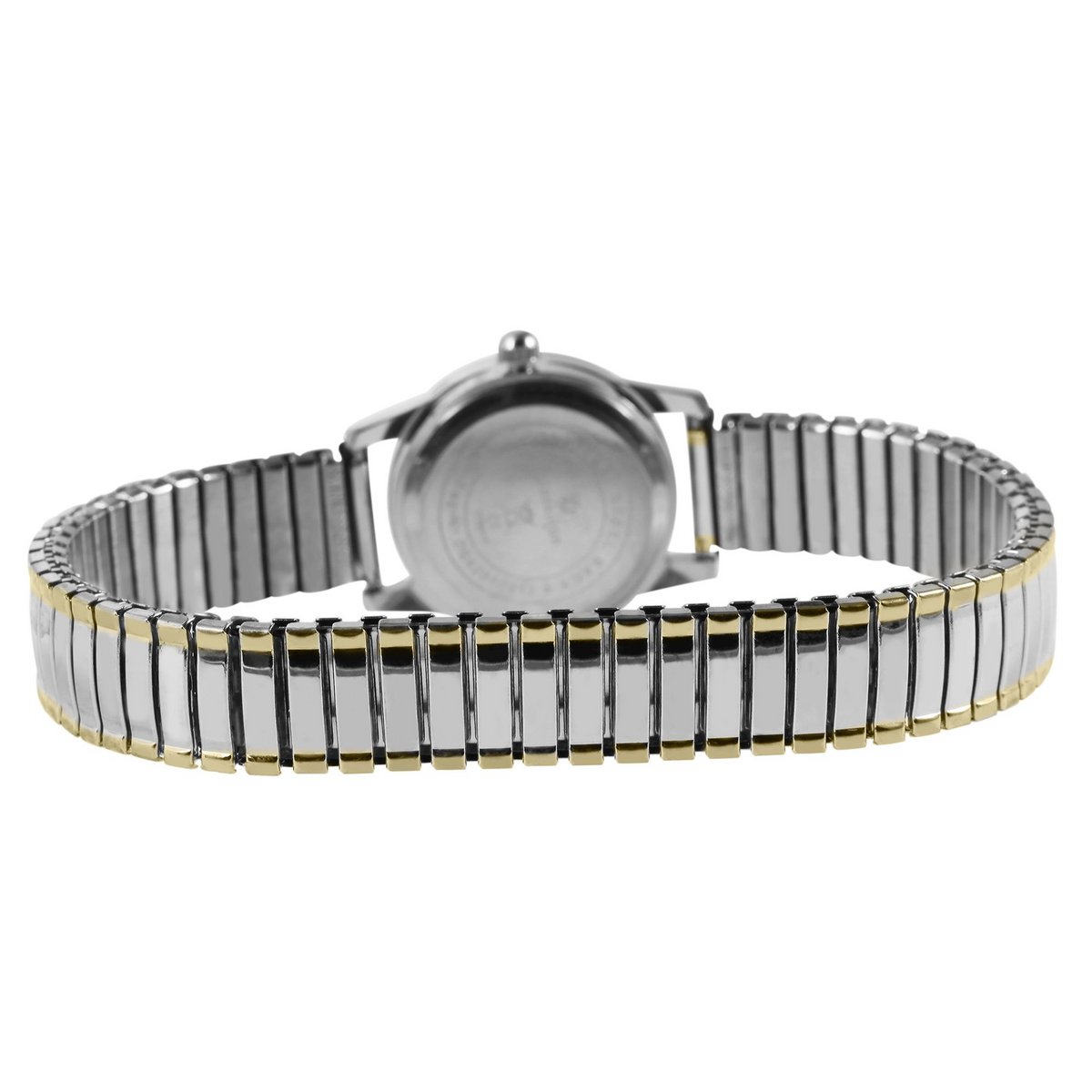 Orologio da donna Classique con bracciale a tirante in acciaio inossidabile, bicolore