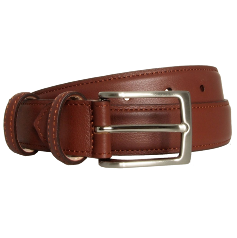30 mm Sartorial Feinnarbiger Ledergürtel Sienna