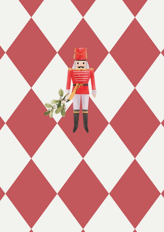 Lot de 8 cartes de Noël incl. enveloppe - Cracker de Noël