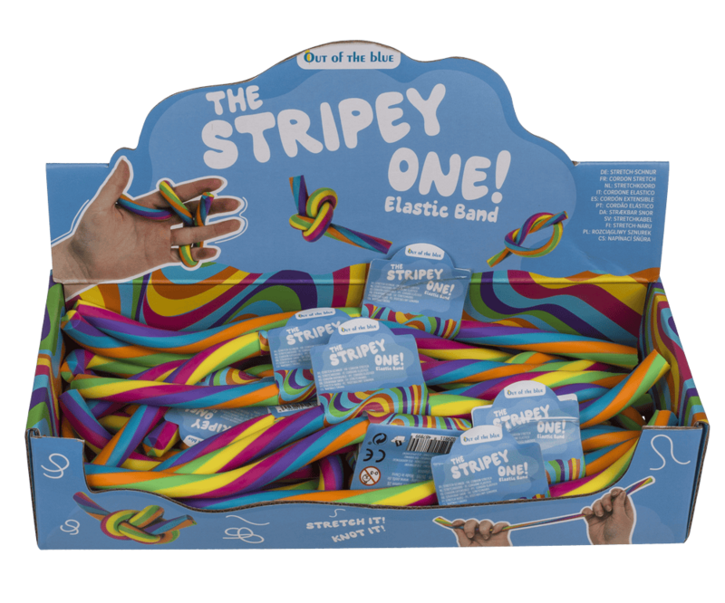 Stretchy string, Rainbow, 30 cm,