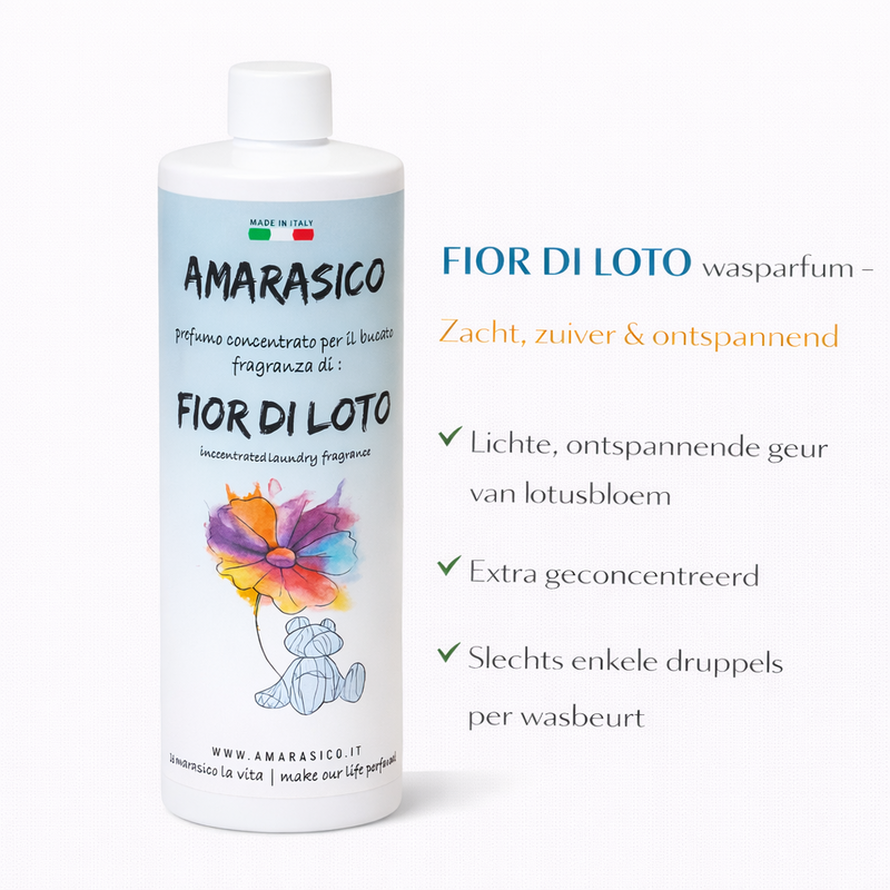 🌸 fior di loto washing perfume - soft, exotic and floral