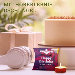 Gelukslichtje / In de geschenkdoos met uitgeknipt strikje 🎀 / me time / Happy Birthday / MET GELUID