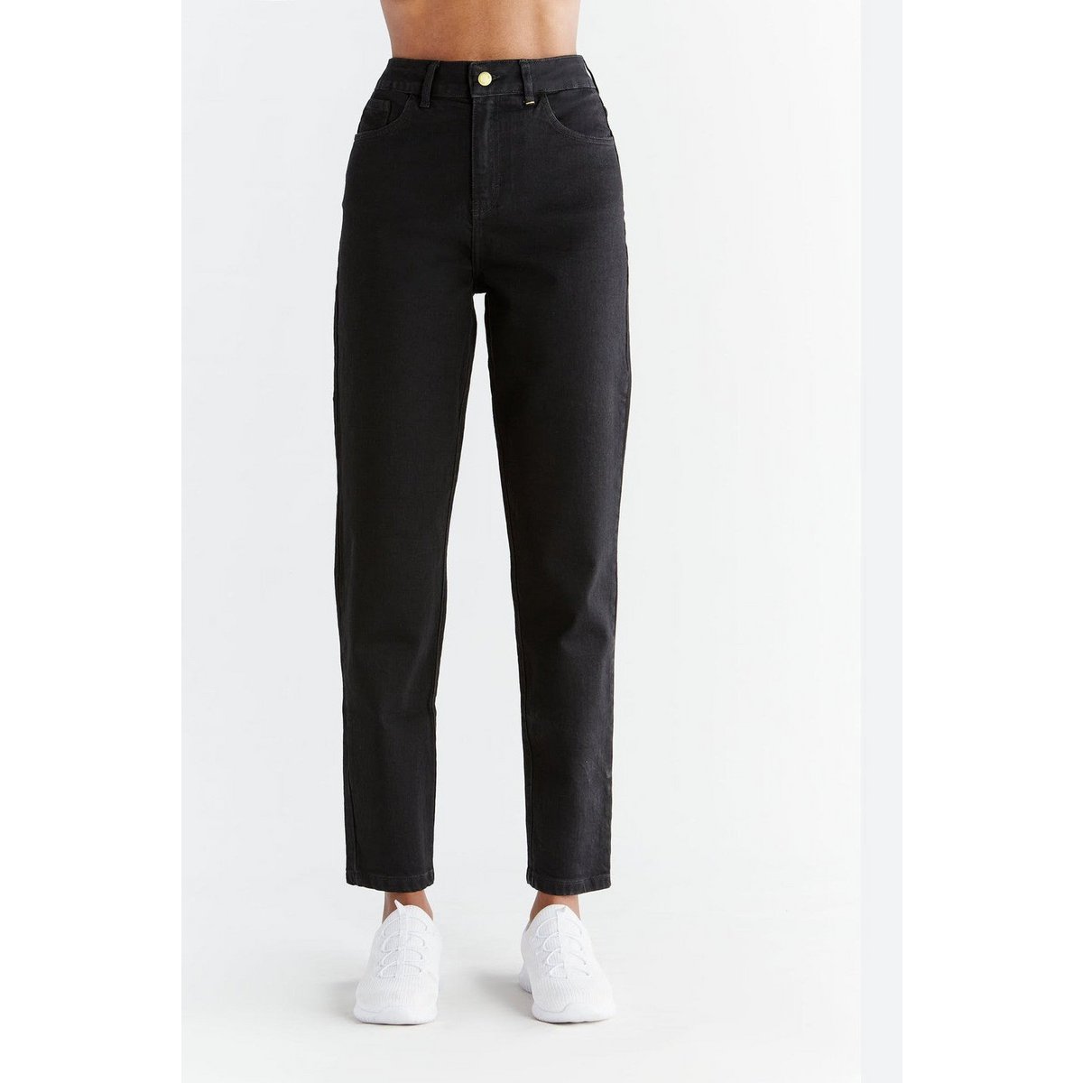 WN1010-104 | Damen Mom Fit – węglowa czerń