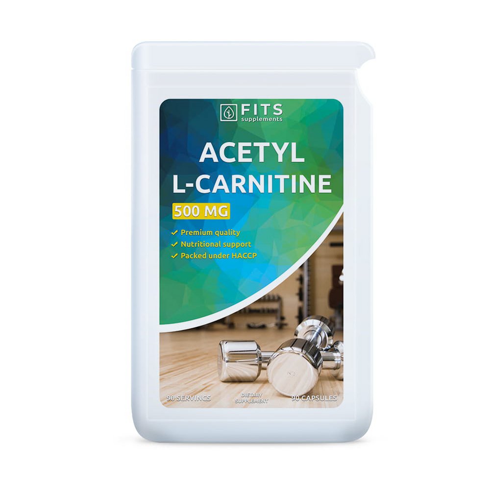 Acetyl-L-Carnitin 500mg 90 kapsler