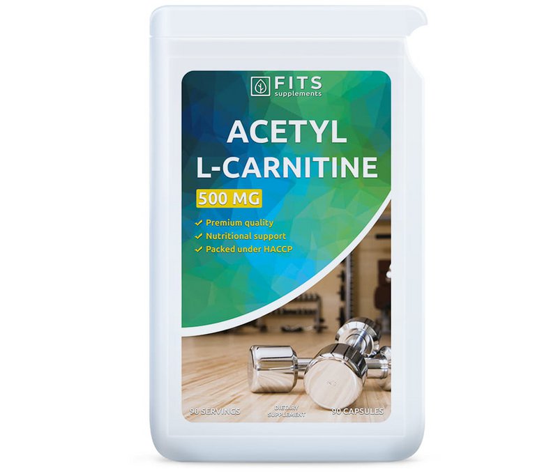 Acetyl-L-Carnitin 500mg 90 kapsler