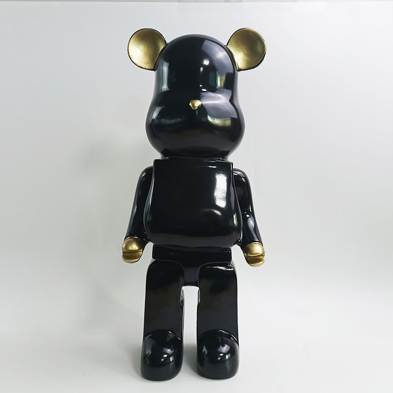 Polyresin bear 50cm black