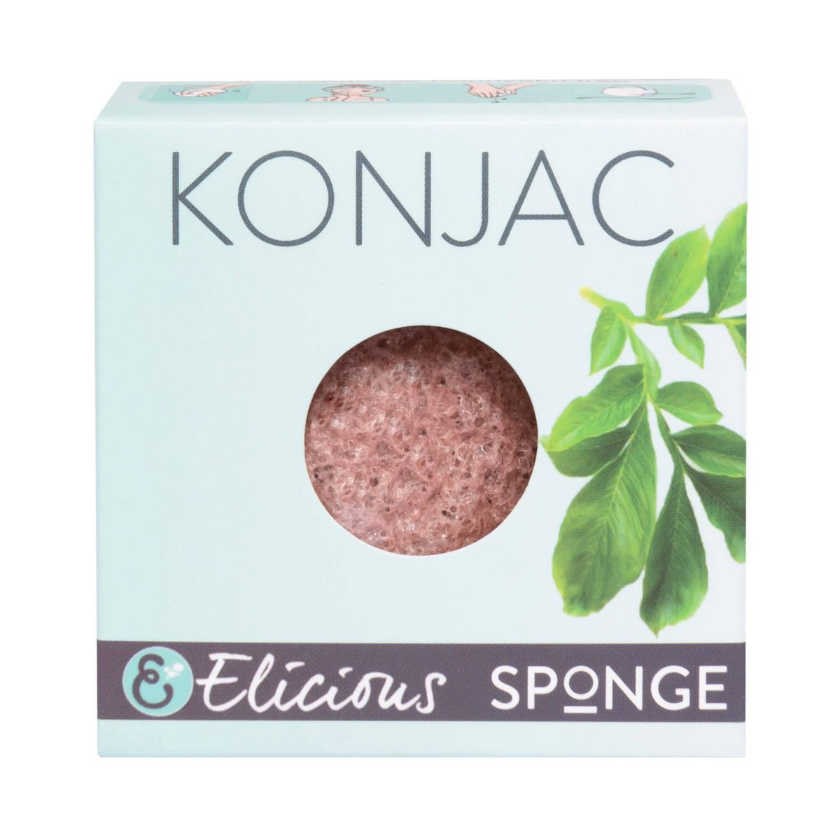 Konjac sponge for the face Lycopeen - Anti aging