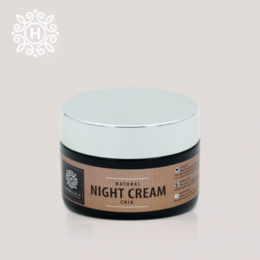 A rich, nourishing night cream formulated with natural ingredients to hydrate and rejuvenate the skin overnight. Contains shea butter, vitamin E, and essential oils for a luxurious, spa-like experience.