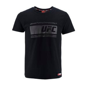 UFC T-shirt Noir Officiel Homme – Collection 2025/2026 – Sport, Training & Streetwear – Tailles S à XXL