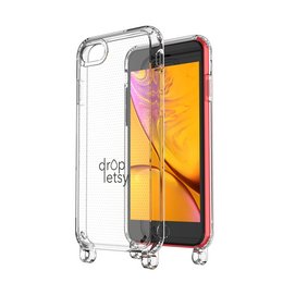 Transparent iPhone 7/8 & SE(2020) Series phone case with clear design.