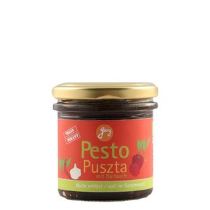 Pesto Puszta with wild garlic and paprika and garlic organic