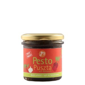 Pesto Puszta with wild garlic and paprika and garlic organic