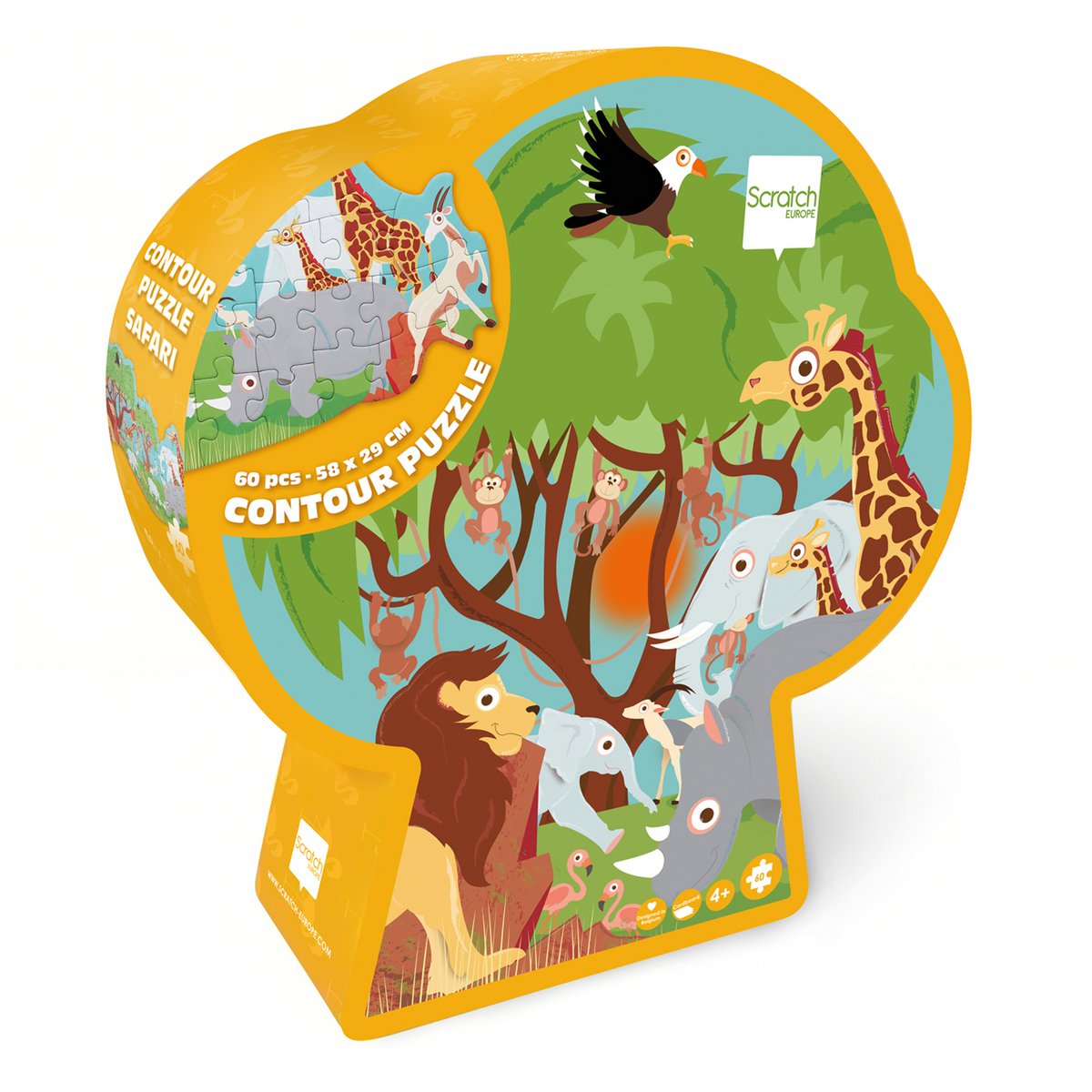 Contour Puzzel - Safari