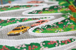 LOMBARD STREET - Jigsaw Puzzle 1000 brikker