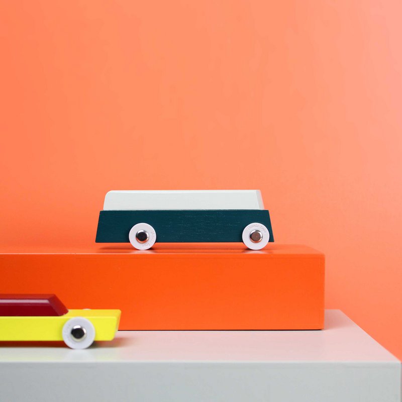 Voiture en bois - Floris Hovers Duotone Car No.4 - IKONIC