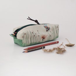 Bonnie de hommel | Vierkant zakje | Cosmetische tas | Etui
