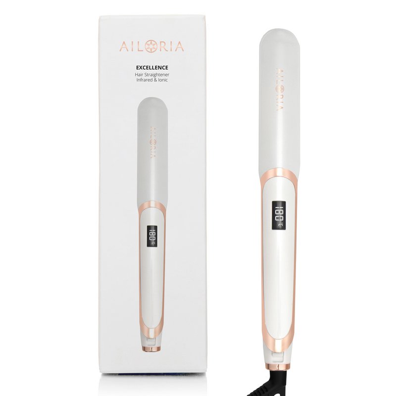 Infrared and ionic hair straighteners