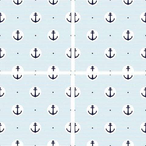 Stone Coaster Set - Anchor Party