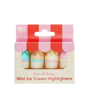 Mini Highlighters (set van 4) - ijs