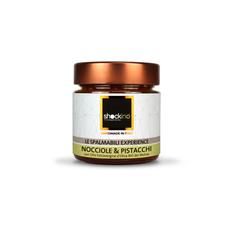 Crema para untar 45% Avellanas y Pistachos