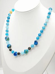 Collier sautoir fantaisie pierre