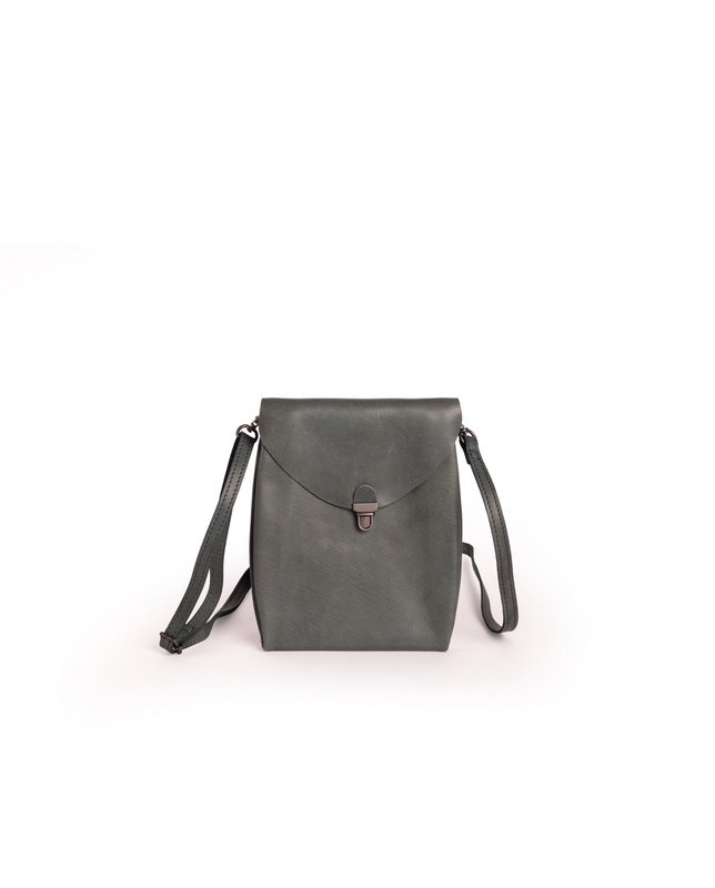 Fold handbag clutch up