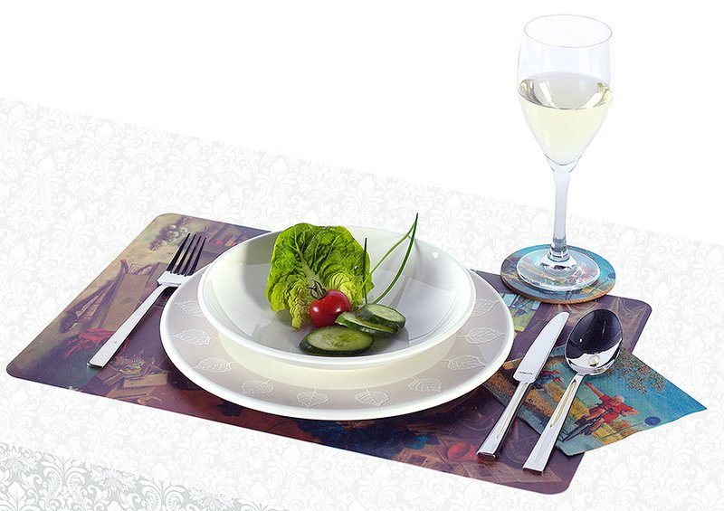 Placemat - A Man's World, Marius van Dokkum