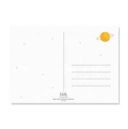 Postkarte "Weltraumrakete"