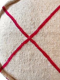 Poduszka podłogowa - Classic Line Round - Mina