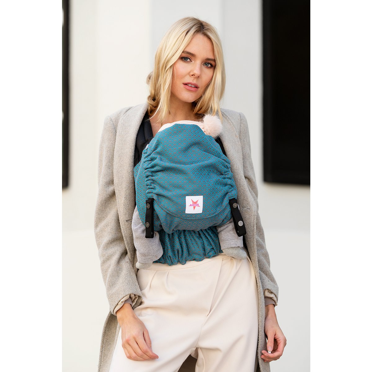Babytrage Flip Heart2Heart Lagoon Unisize