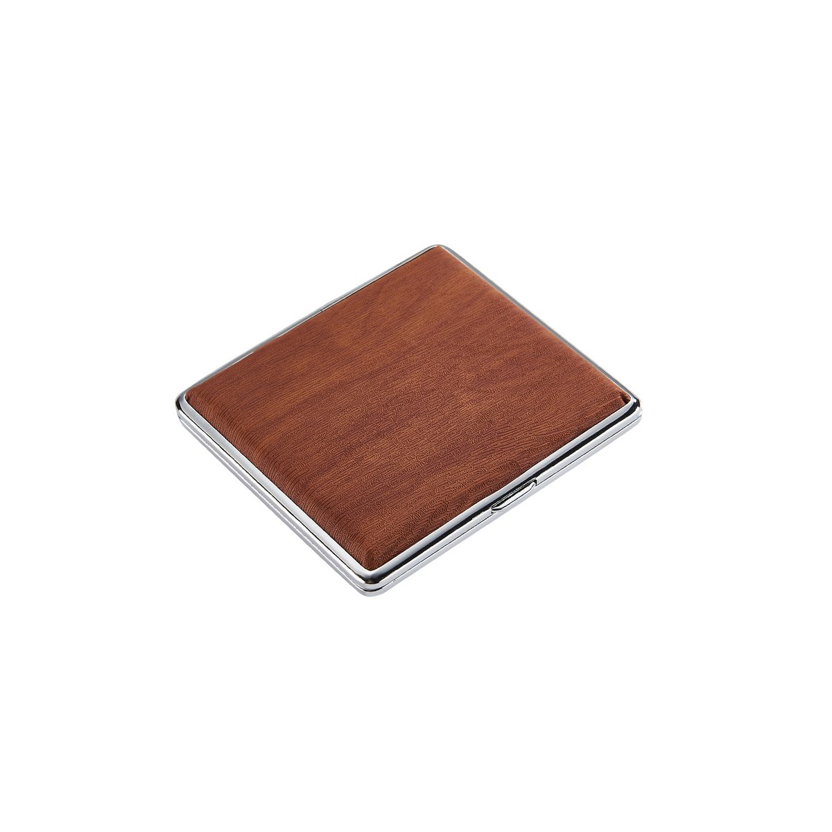 Etui cigarettes bois métal