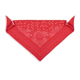 BANDANA Trekant soie 65cm Rouge
