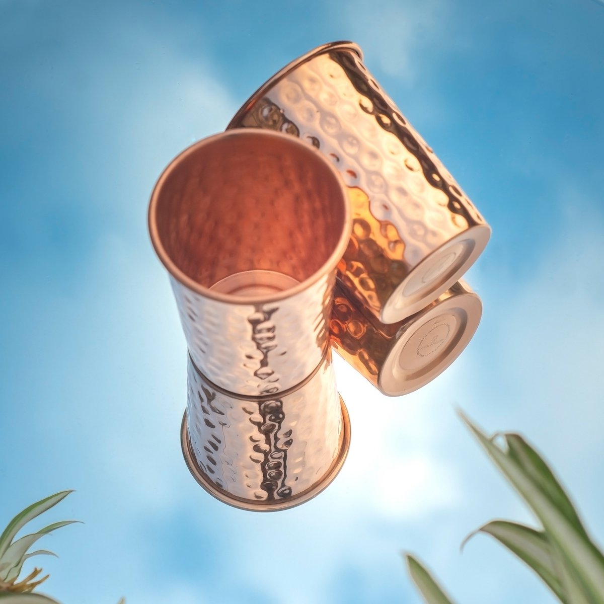 HAMMERED COPPER TUMBLER 300 ML