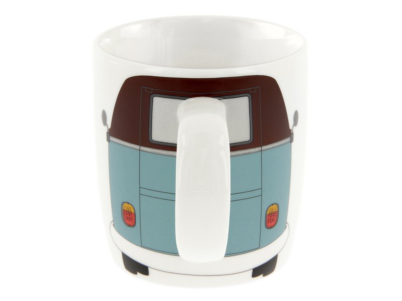 Volkswagen VW T1 Bus Kaffekrus 370ml i gaveæske - Front/Benzin & Brun
