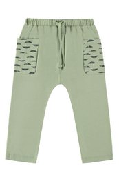 Edel grüne Hose