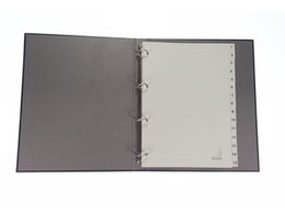 ECO tab Kangaro A4 numbers 180gr gray cardboard 4r 15pcs FSC