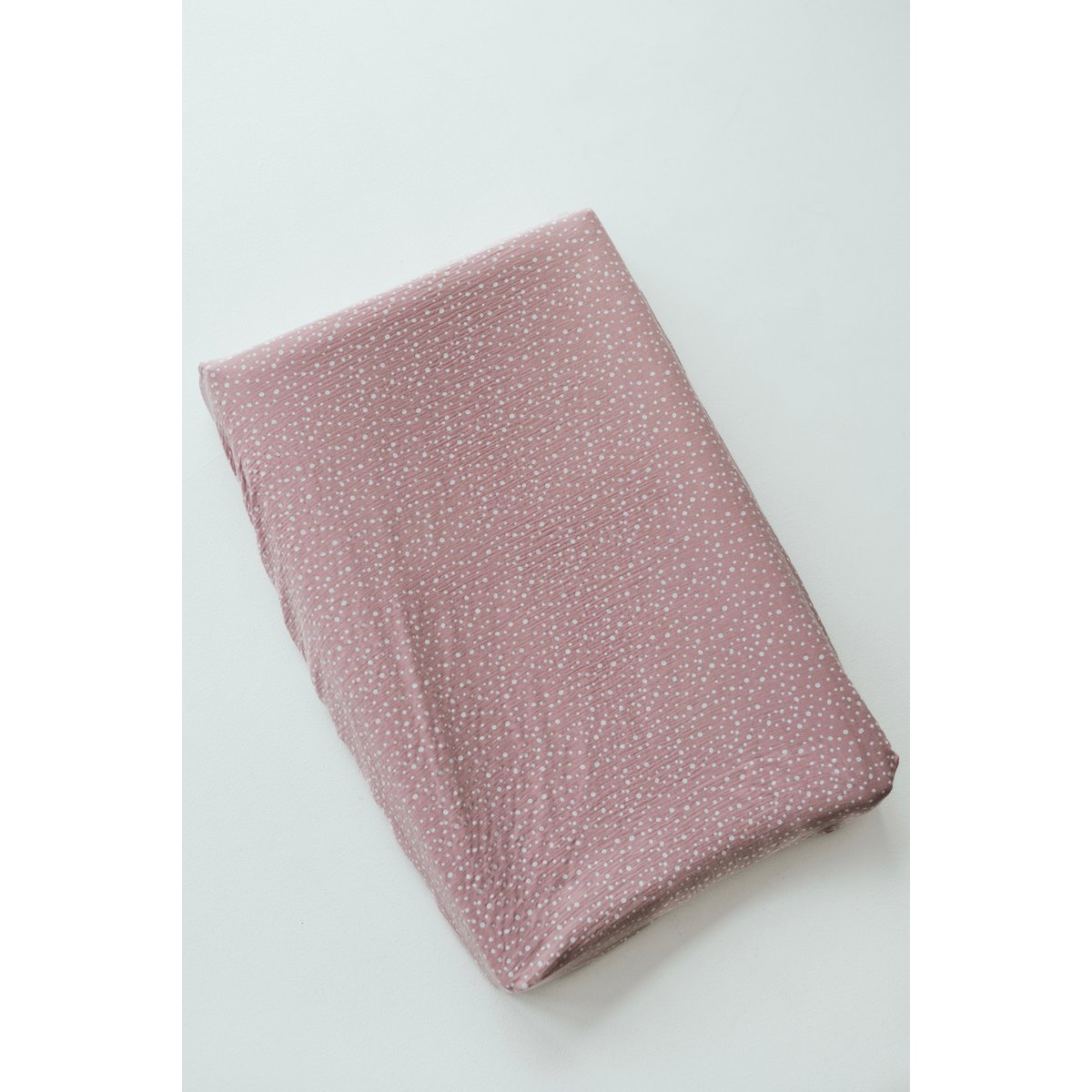 Tisu luierveranderende kussendeksel, blush stip