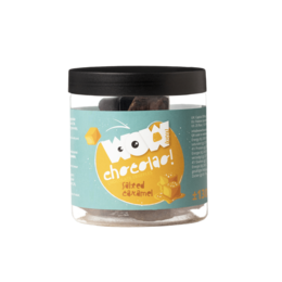 Tartufi Al Cioccolato Al Caramello Salato Vaso Regalo 130g | Cioccolato dolce salato